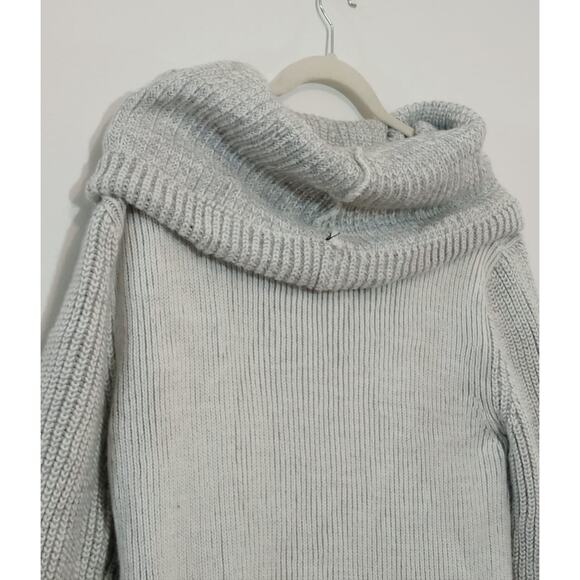 Leif Nelson Men's Sweater Light Gray Knit Shawl Collar Size XXL - Picture 15 of 15